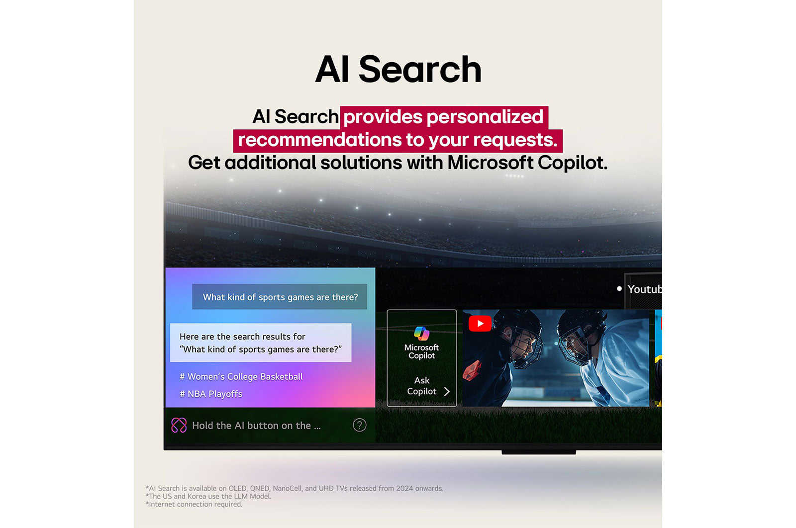 LG OLED evo AI C5 4K 144Hz Smart TV, 2025