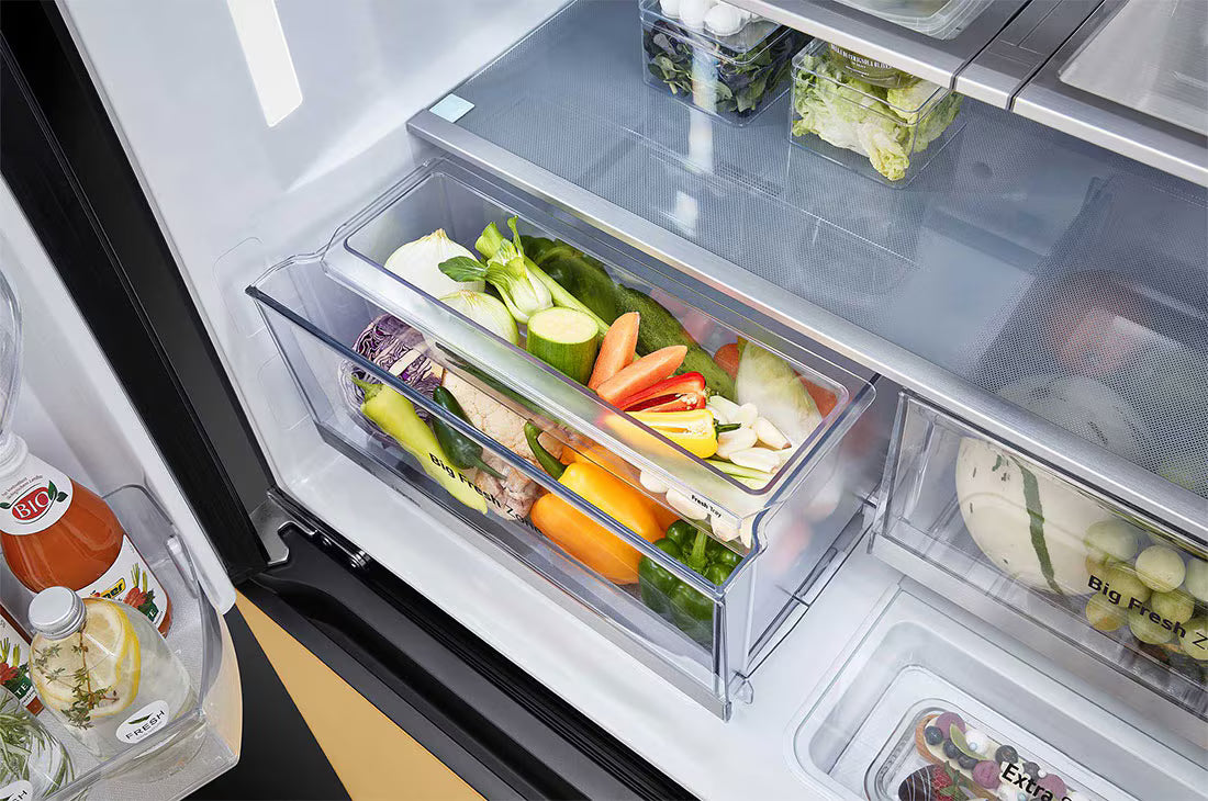 LG French Door Fridge MoodUP®, LED Doors, InstaView™, Smart control with LG ThinQ®