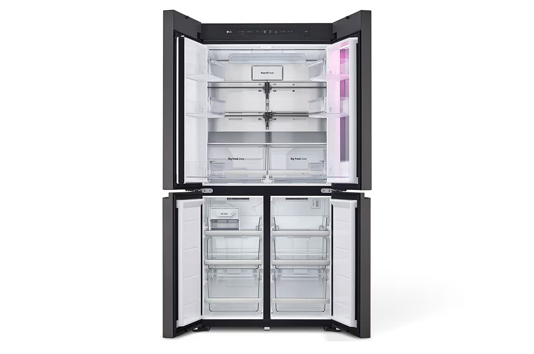 LG French Door Fridge MoodUP®, LED Doors, InstaView™, Smart control with LG ThinQ®